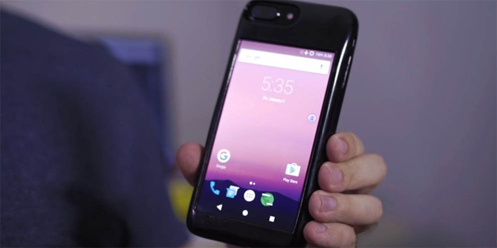 Franken-phone! iPhone dan Android Digabung Jadi Satu